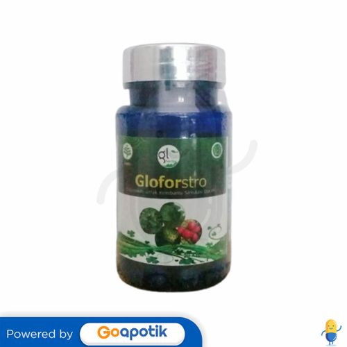 GLO HERBS GLOFORSTRO BOTOL 30 KAPSUL