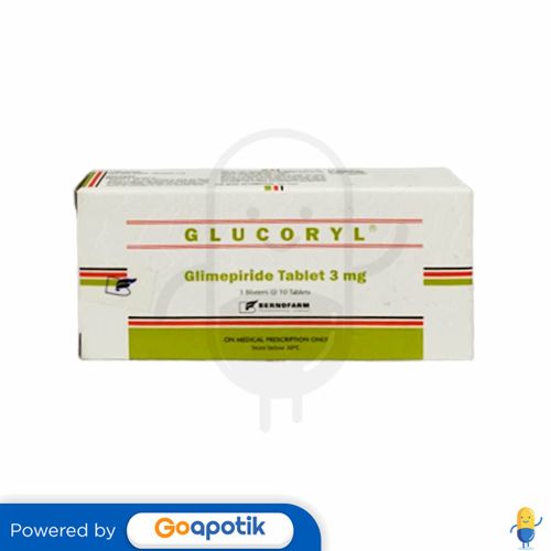 GLUCORYL 3 MG BOX 30 TABLET