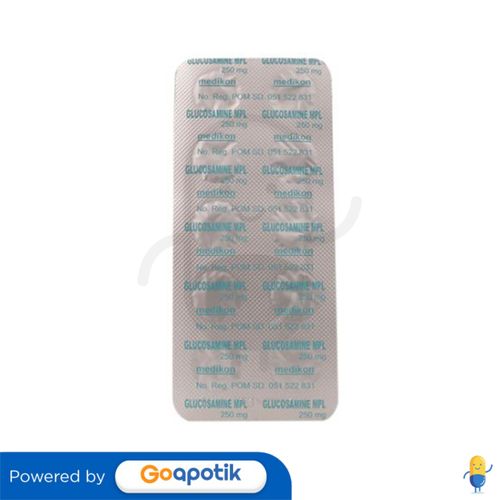 GLUCOSAMINE MPL 250 MG STRIP 10 KAPLET