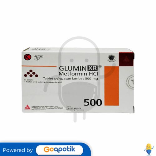 GLUMIN XR 500 MG BOX 30 KAPLET