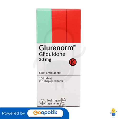 GLURENORM 30 MG BOX 100 TABLET