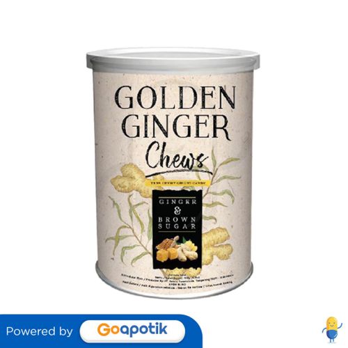 GOLDEN GINGER CHEWS GINGER & BROWN SUGAR 125 GRAM