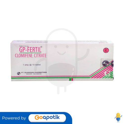 GP-FERTIL 50 MG BOX 10 TABLET