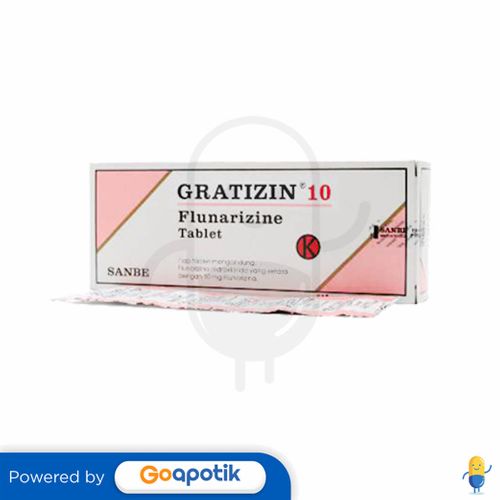 GRATIZIN 10 MG BOX 100 TABLET