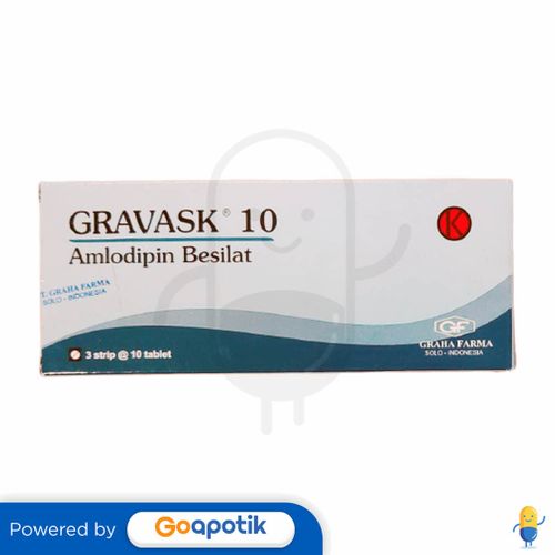 GRAVASK 10 MG BOX 30 TABLET