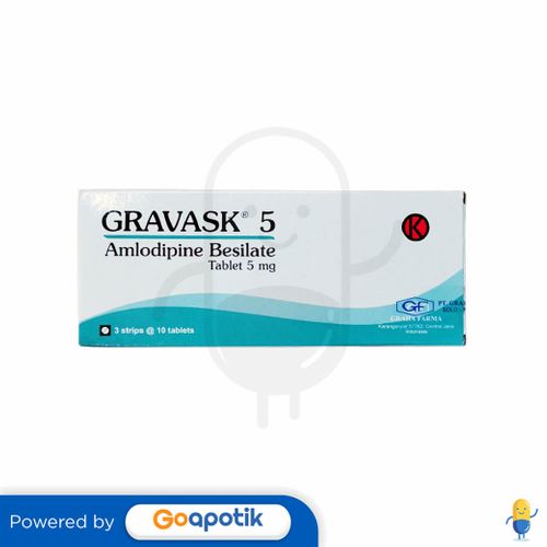 GRAVASK 5 MG BOX 30 TABLET