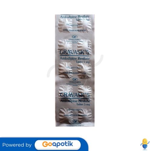 GRAVASK 5 MG TABLET