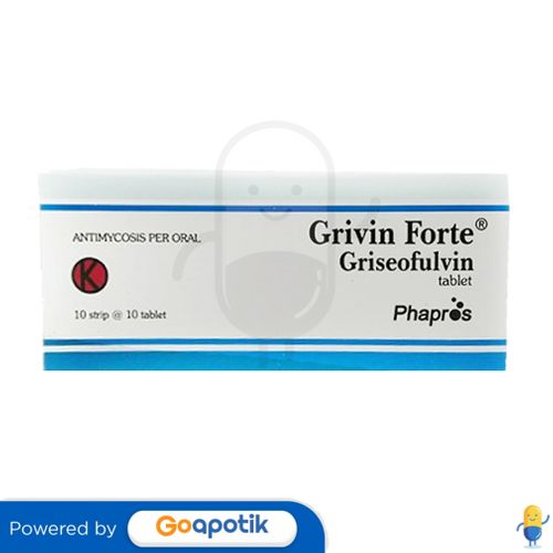 GRIVIN FORTE 500 MG BOX 100 TABLET