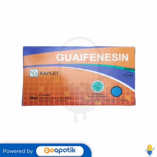 GUAIFENESIN IFARS 100 MG BOX 100 KAPLET