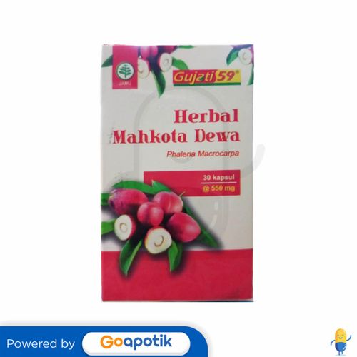 GUJATI 59 HERBAL MAHKOTA DEWA BOTOL 30 KAPSUL