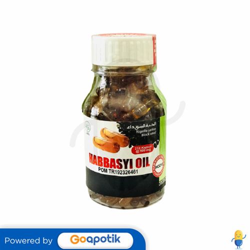 HABBASYI OIL 500 MG BOTOL 210 KAPSUL