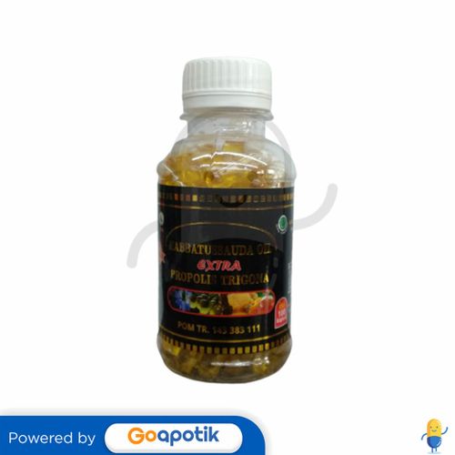 HABBATUSSAUDA OIL EXTRA PROPOLIS TRIGONA JOGJA NATURAL BOTOL 100 KAPSUL