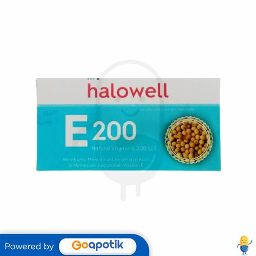 HALOWELL E 200 IU BOX 12 KAPSUL