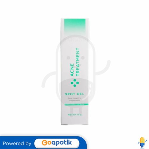 HANASUI ACNE TREATMENT SPOT GEL 15 GRAM TUBE - Kegunaan, Efek Samping