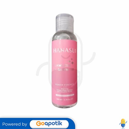 HANASUI FLAWLESS GLOW 10 POWER ESSENCE 100 ML BOTOL