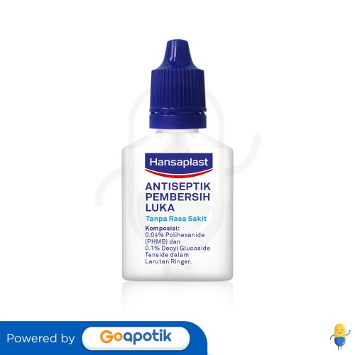 HANSAPLAST ANTISEPTIK PEMBERSIH LUKA 20 ML BOTOL