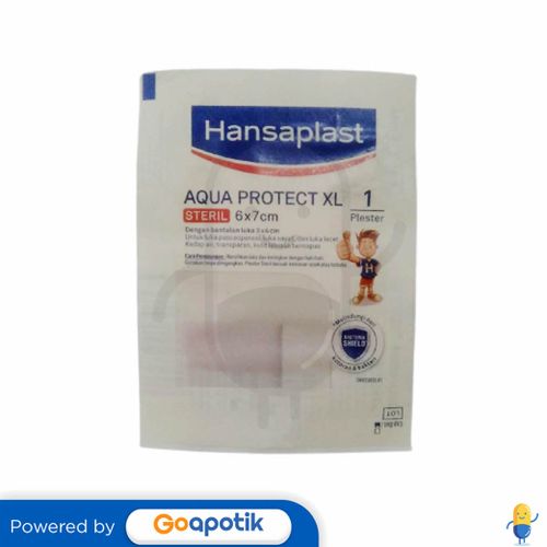 HANSAPLAST AQUA PROTECT XL STERIL 6 X 7 CM SACHET 1 PLESTER