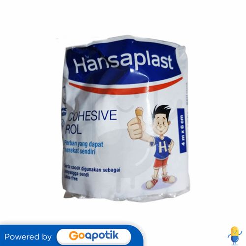 HANSAPLAST COHESIVE ROLL 6 CM X 4 M