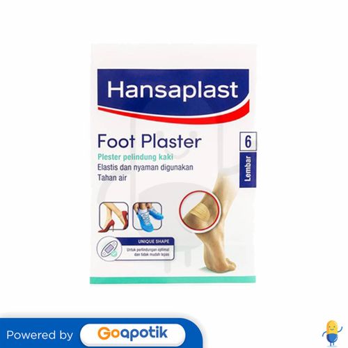 HANSAPLAST FOOT PLASTER PACK 6 LEMBAR