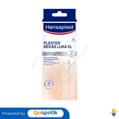 HANSAPLAST PLESTER BEKAS LUKA XL BOX 21 LEMBAR