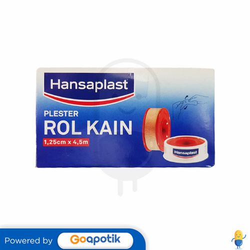 HANSAPLAST PLESTER ROLL 1.25 CM X 4.5 M BOX 10 PCS