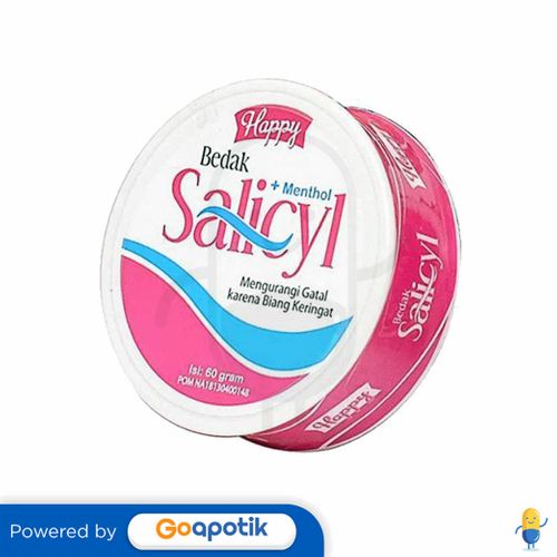 HAPPY BEDAK SALICYL + MENTHOL 60 GRAM BOTOL