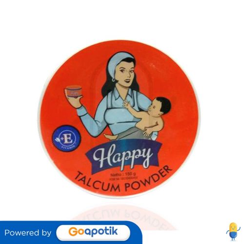 HAPPY TALCUM POWDER 150 GRAM BOTOL