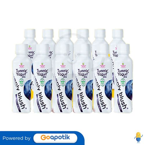 HEAVENLY BLUSH TUMMYOGURT DRINK BLUEBERRY BLACKCURRANT REDBEET 180 ML PACK 12 BOTOL