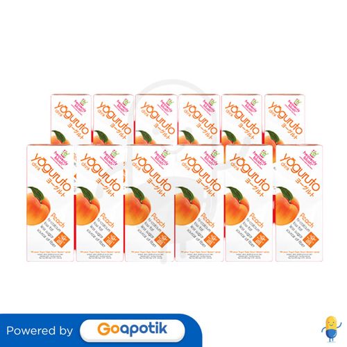 HEAVENLY BLUSH YOGURUTO PEACH 200 ML PACK ISI 12 PCS