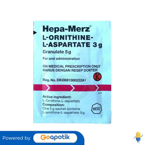 HEPA MERZ GRANUL 5 GRAM SACHET