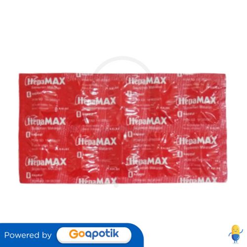 Hepamax Strip Kapsul Kegunaan Efek Samping Dosis Dan Aturan Pakai My