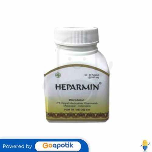 HEPARMIN BOTOL 30 KAPSUL