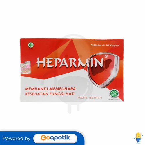 HEPARMIN BOX ISI 30 KAPSUL