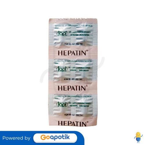 HEPATIN STRIP 6 KAPLET
