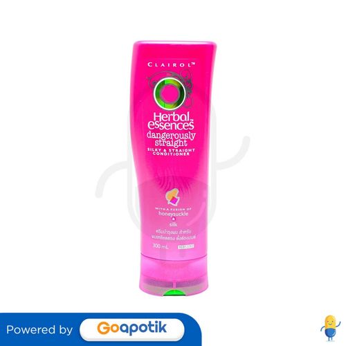 HERBAL ESSENCES CONDITIONER DANGEROUSLY STRAIGHT 300 ML BOTOL