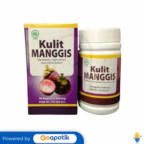 HERBAL INSANI KULIT MANGGIS BOTOL 40 KAPSUL