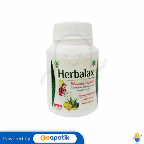 HERBALAX SLIMMING CAPSULE BOTOL 30 KAPSUL