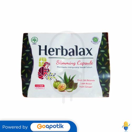 HERBALAX STRIP ISI 4 KAPSUL