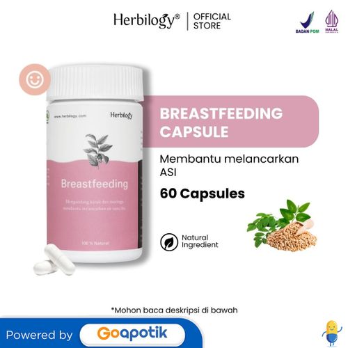HERBILOGY BREASTFEEDING BOTOL 60 KAPSUL