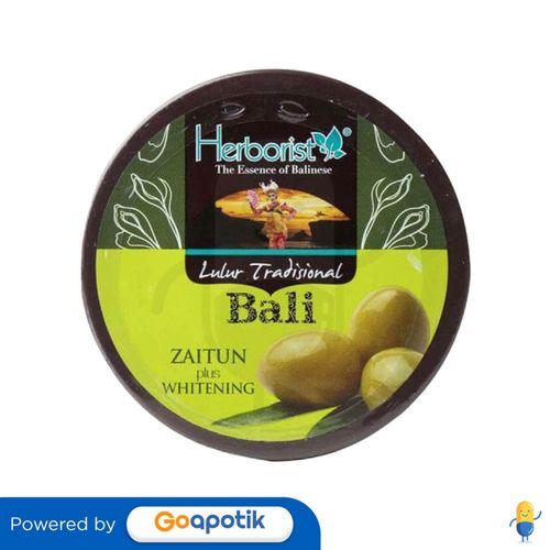 HERBORIST LULUR TRADISIONAL BALI ZAITUN PLUS WHITENING 200 GRAM POT