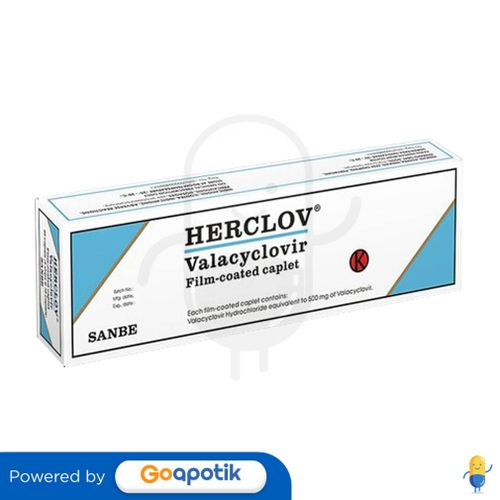 HERCLOV 500 MG BOX 50 KAPLET