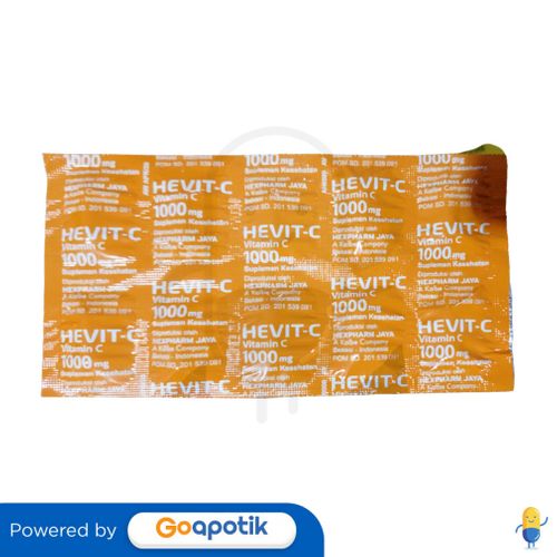 HEVIT-C 1000 MG STRIP 10 TABLET