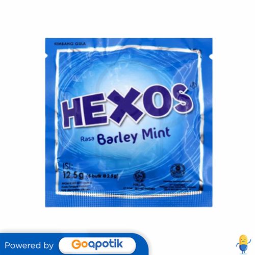 HEXOS BARLEY MINT SACHET 5 BUTIR