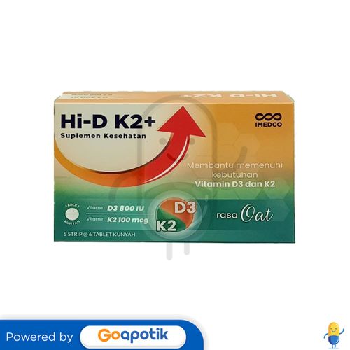 HI-D K2+ BOX ISI 30 TABLET