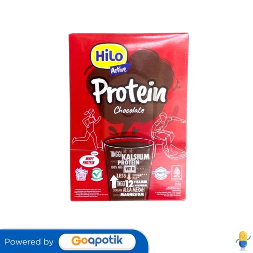 HILO ACTIVE SUSU RASA CHOCOLATE 250 GRAM BOX