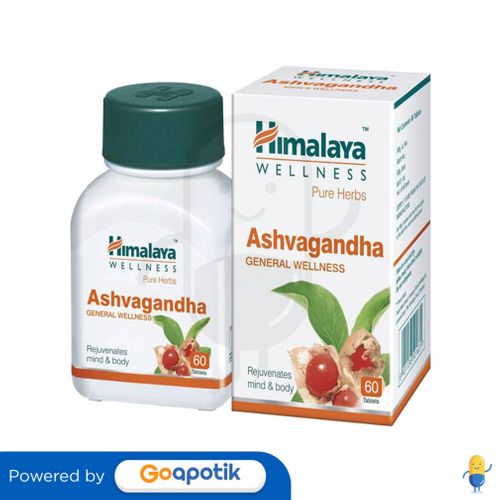 HIMALAYA ASHVAGANDHA BOTOL 60 KAPSUL