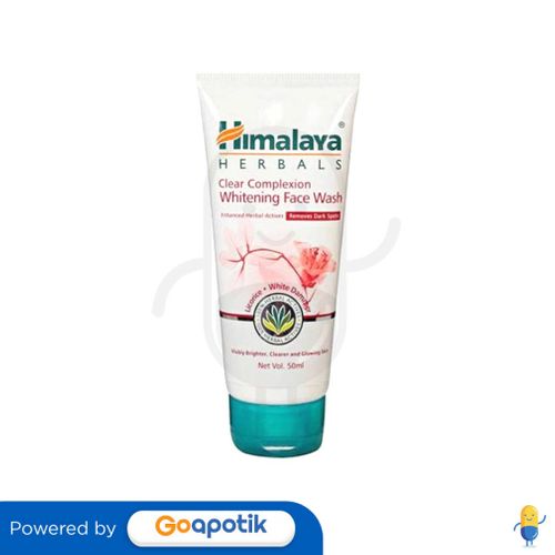 HIMALAYA CLEAR COMPLEXION WHITENING FACE WASH 50 ML