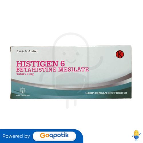 HISTIGEN 6 MG BOX 50 TABLET