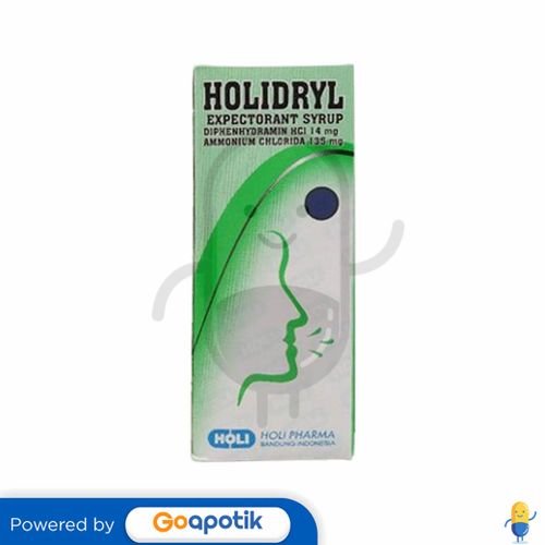 HOLIDRYL EXPECTORANT SYRUP 60 ML