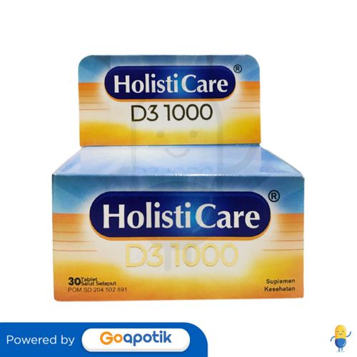 HOLISTICARE D3 1000 BOTOL 30 TABLET